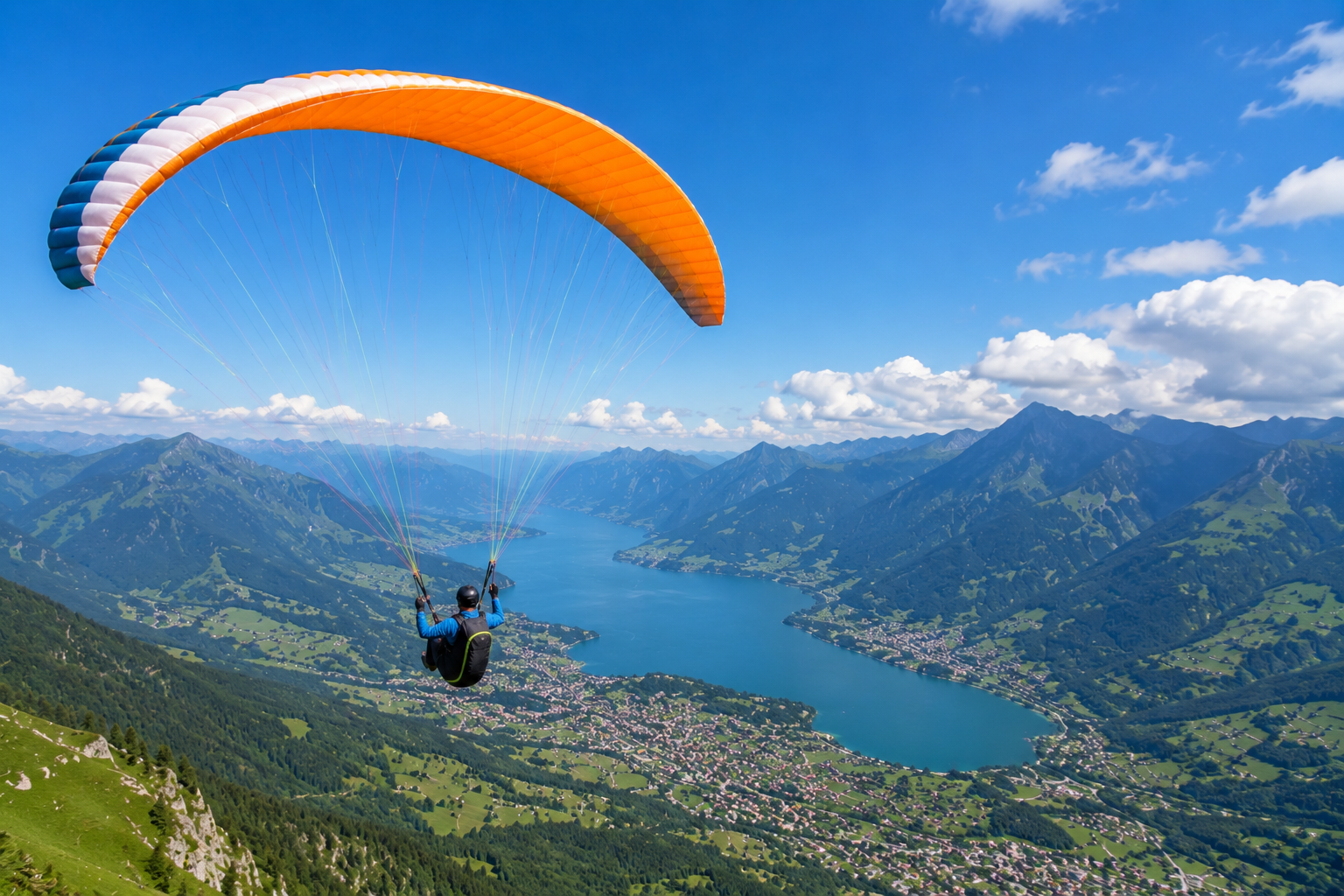 Paragliding in Rishikesh